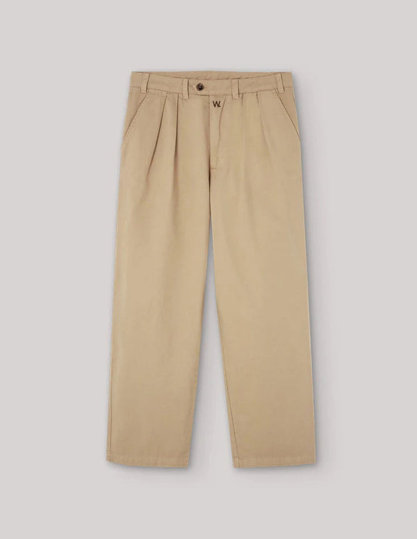 Pantalón We Are Not Friends Pleat Beige Hombre