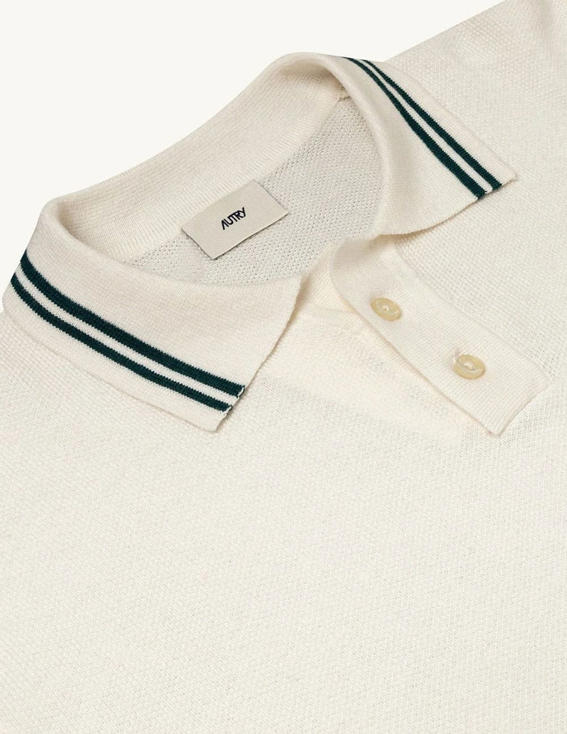 Polo Autry de Punto Beige Unisex