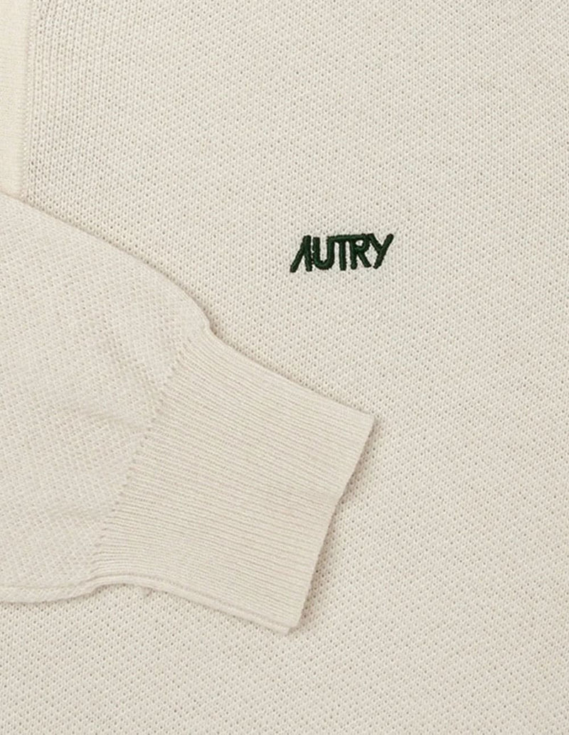 Polo Autry de Punto Beige Unisex