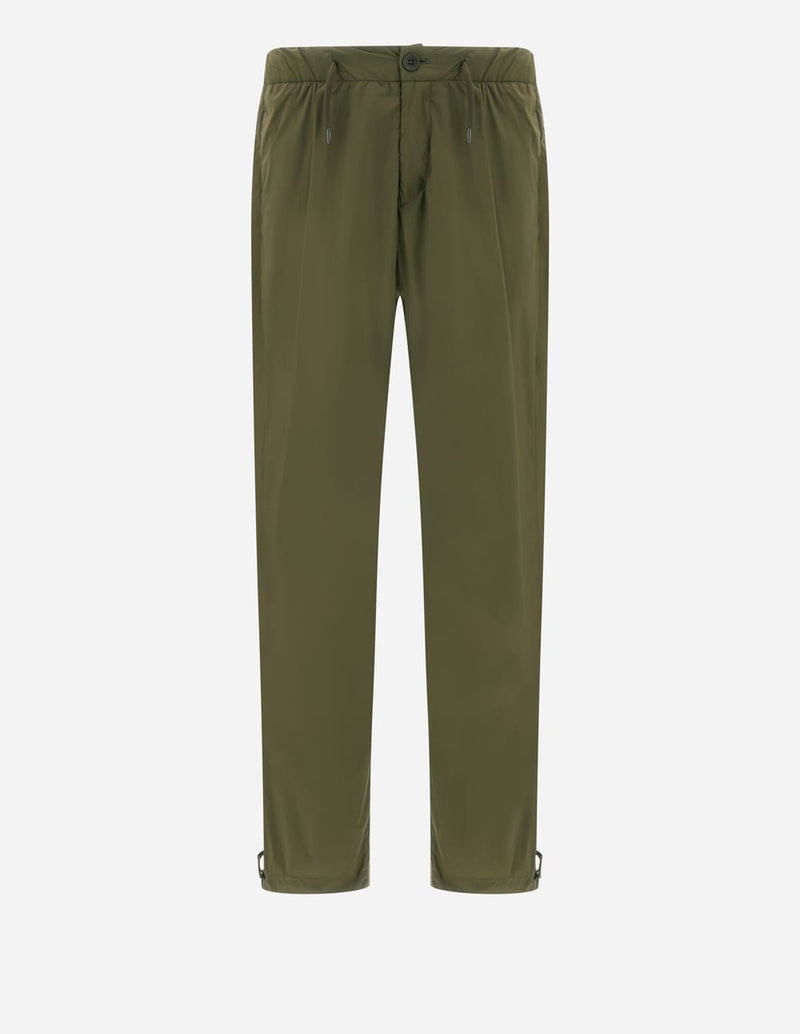 Pantalón Herno Light Nylon Stretch Verde Hombre