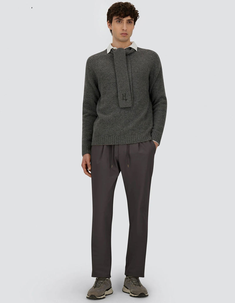 Pantalón Herno Warm Tech Gris Hombre