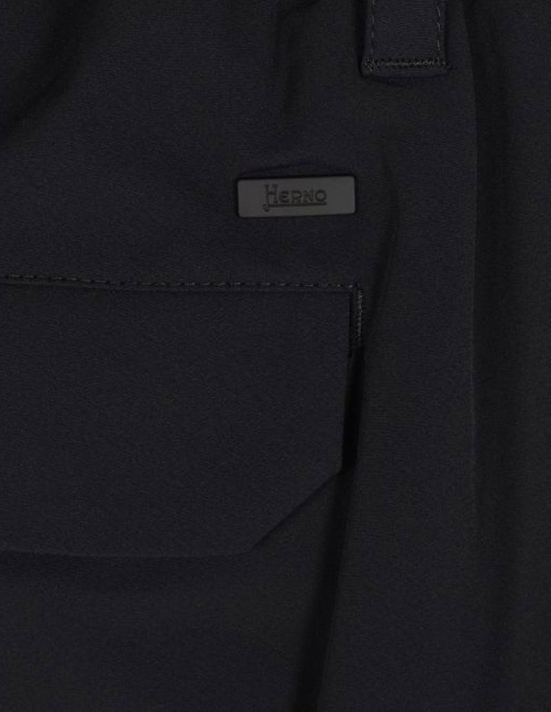 Pantalón Herno Cargo Negro Hombre