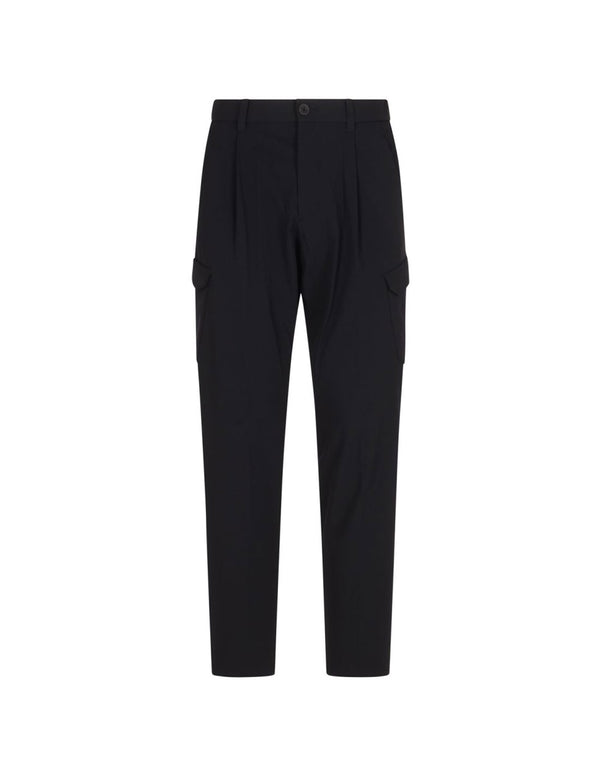 Pantalón Herno Cargo Negro Hombre
