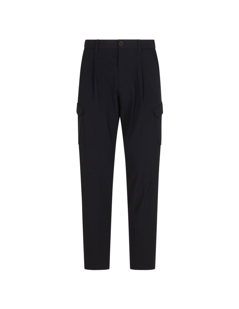 Pantalón Herno Cargo Negro Hombre