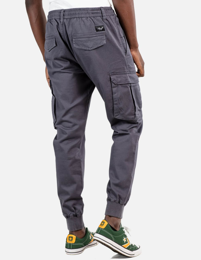 Pantalón Reell Reflex Rib Cargo Gris Hombre