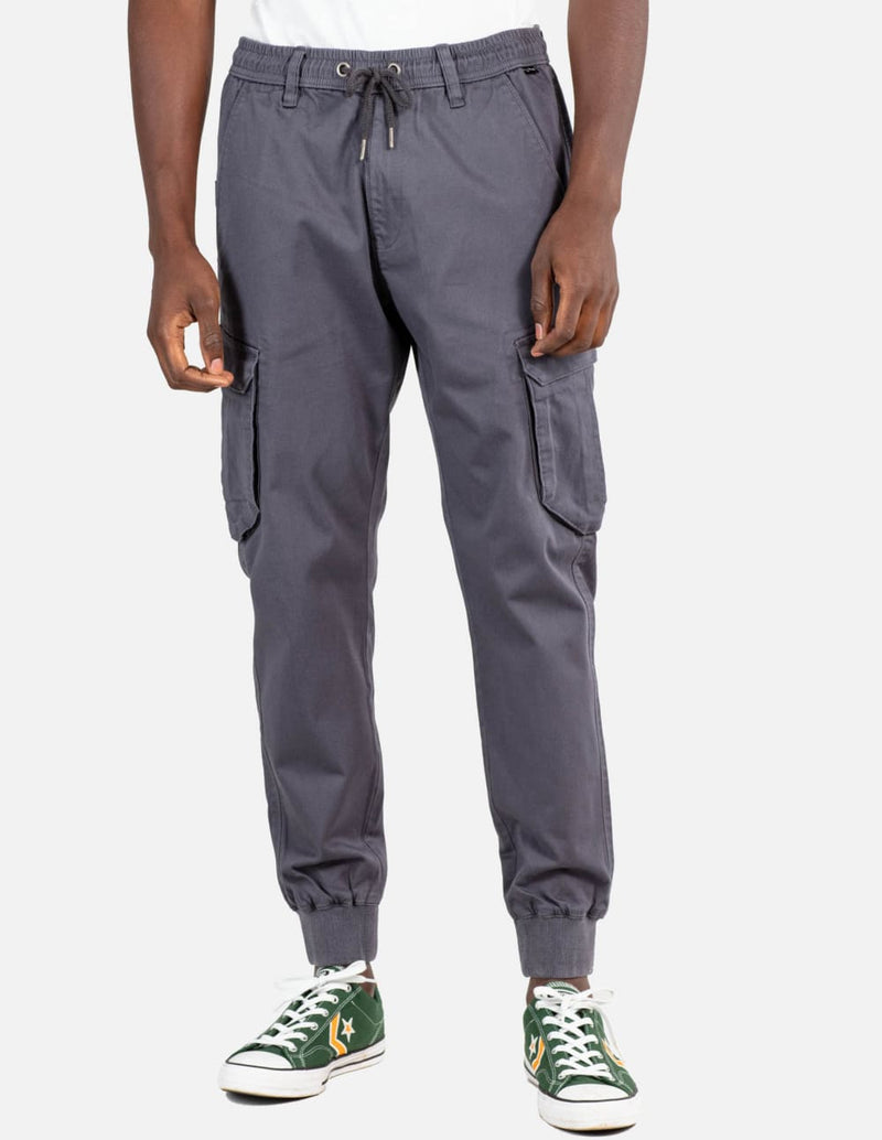 Pantalón Reell Reflex Rib Cargo Gris Hombre