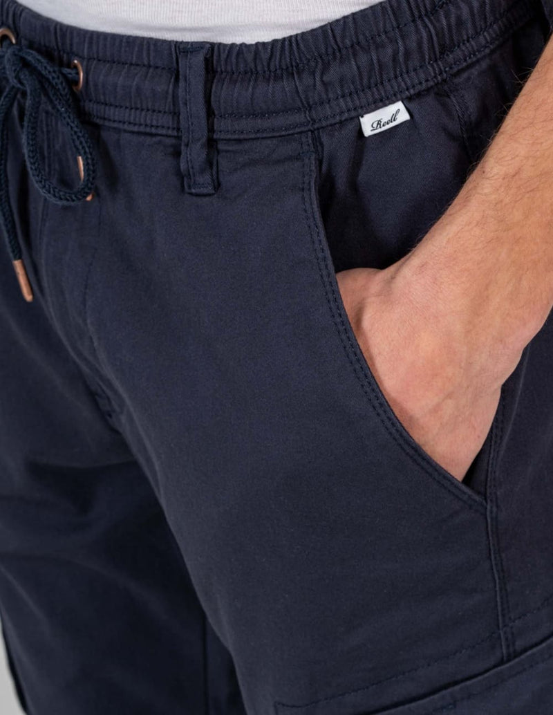 Pantalón Reell Reflex Rib Cargo Azul Marino Hombre