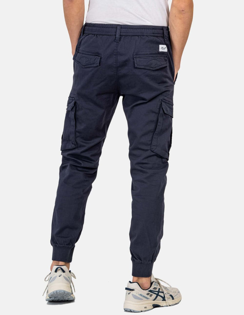 Pantalón Reell Reflex Rib Cargo Azul Marino Hombre