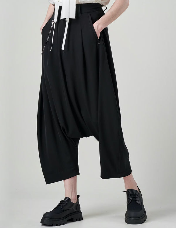 High Yawn Black Unisex Pants