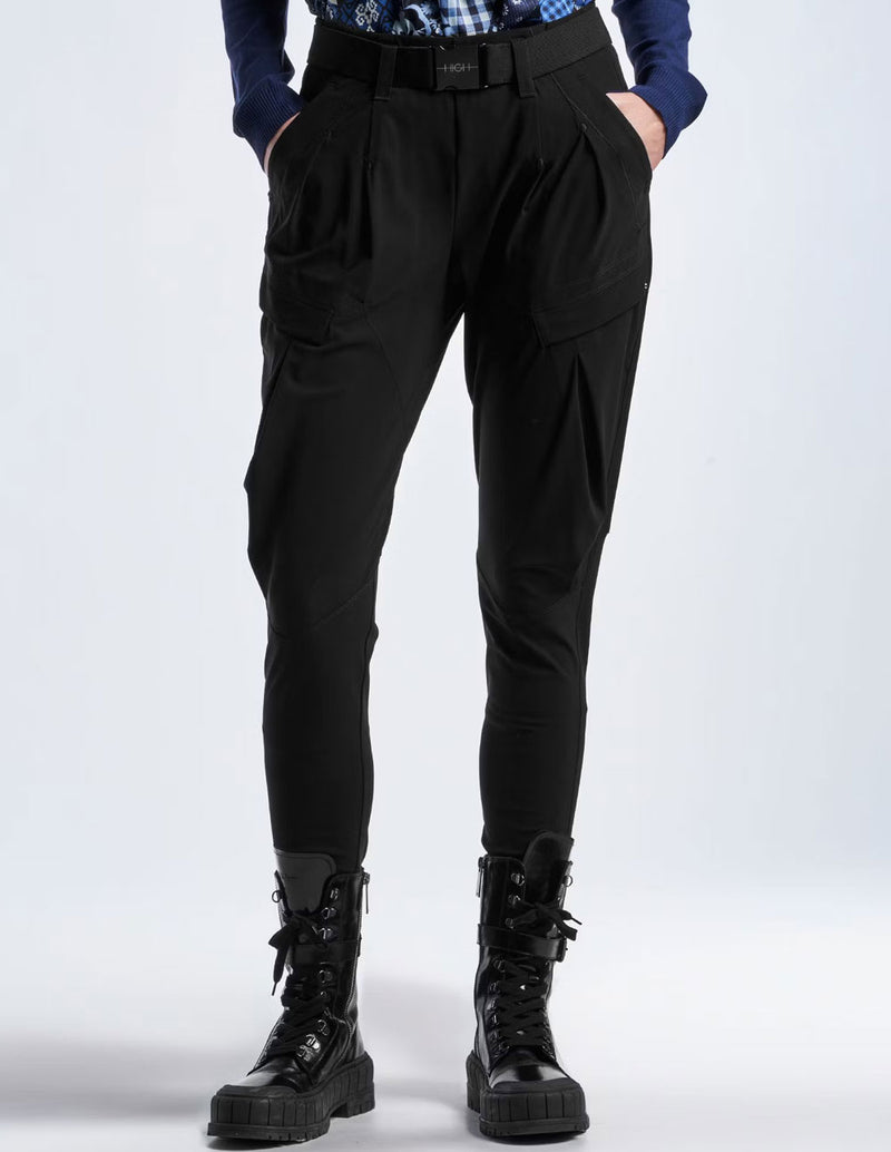 Pantalón High Lurch Negro Mujer