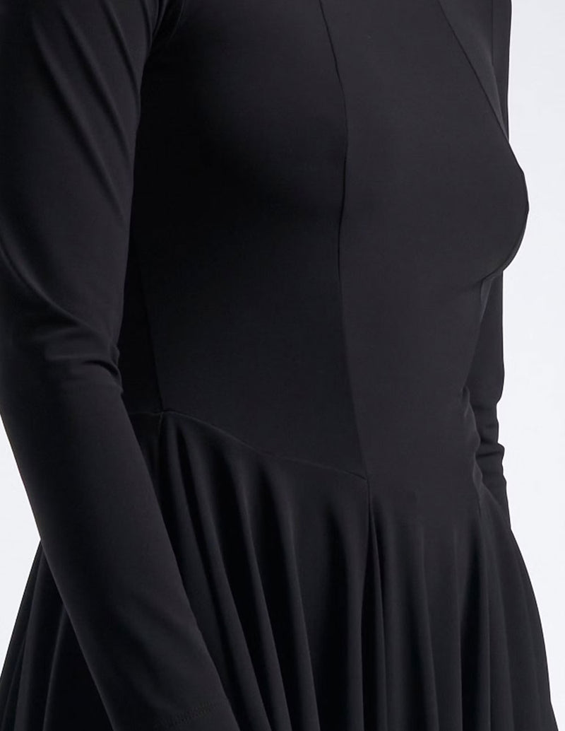 Vestido High Enthusiasm Negro Mujer