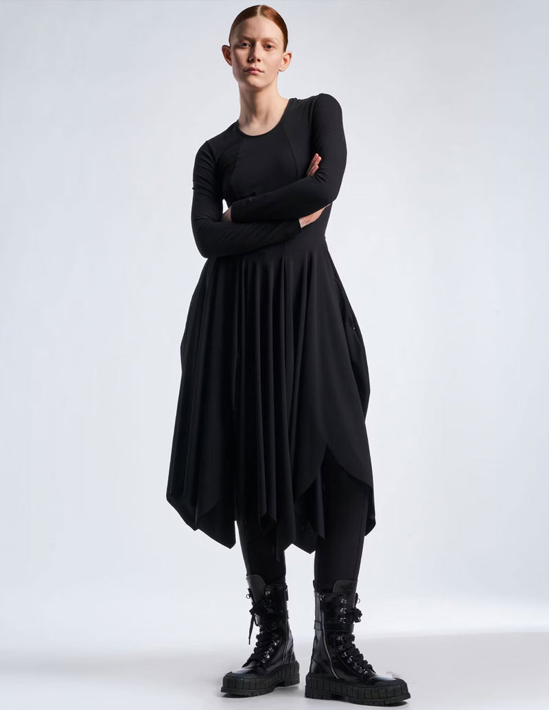 Vestido High Enthusiasm Negro Mujer