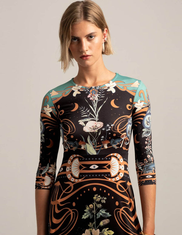 Vestido Peace and Chaos Anthology Multicolor Mujer