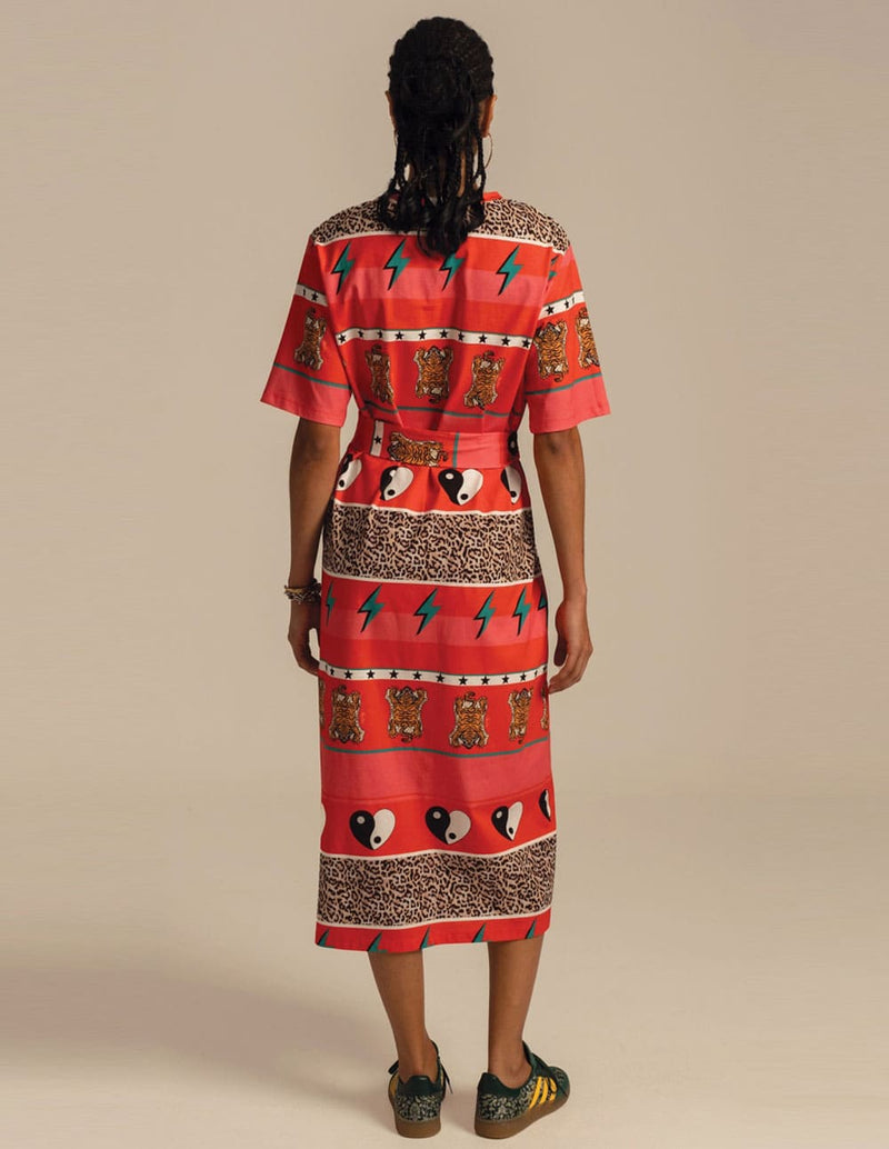 Vestido Peace and Chaos Equinox Multicolor Mujer