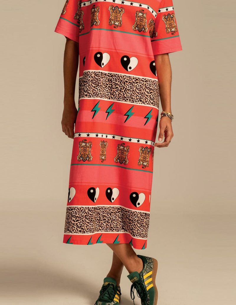 Vestido Peace and Chaos Equinox Multicolor Mujer