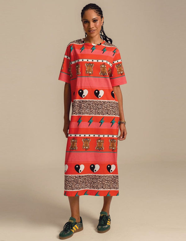 Vestido Peace and Chaos Equinox Multicolor Mujer