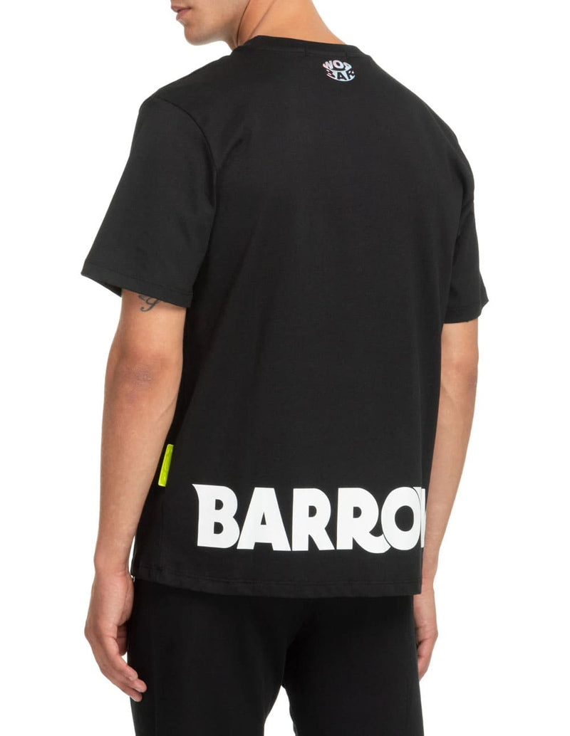 Camiseta BARROW con Logo Negra Unisex
