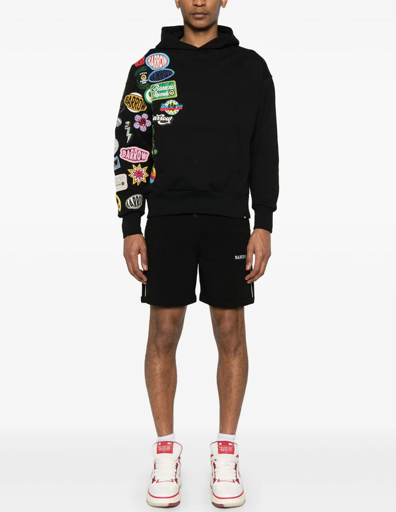 Pantalón Corto BARROW con Logo Negro Unisex