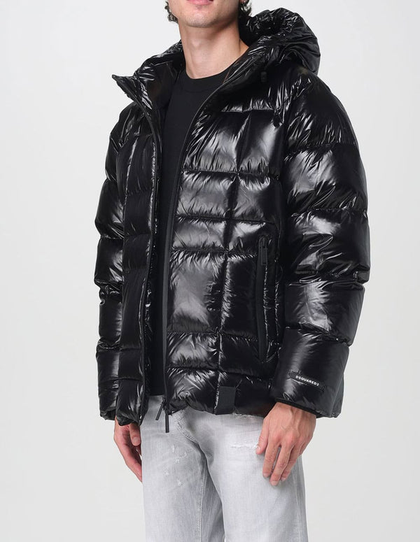 Plumas Dsquared2 con Capucha Negro Hombre