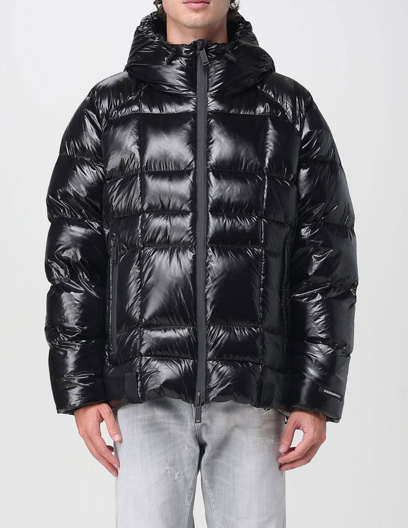 Plumas Dsquared2 con Capucha Negro Hombre