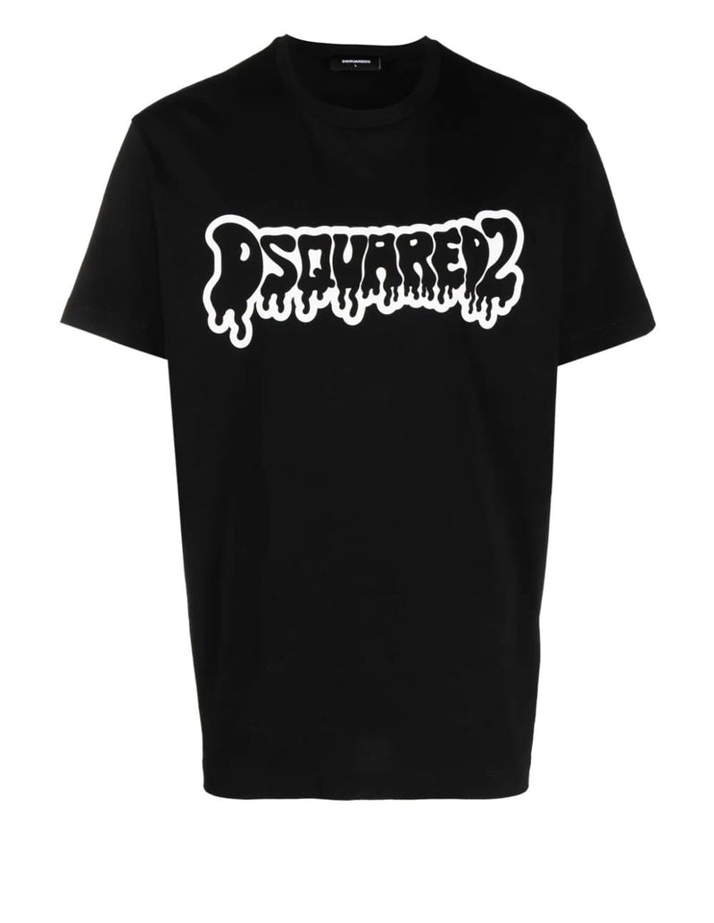 Ropa Camisetas Dsquared2 Hombre Camiseta Dsquared2 Cool Fit Negra
