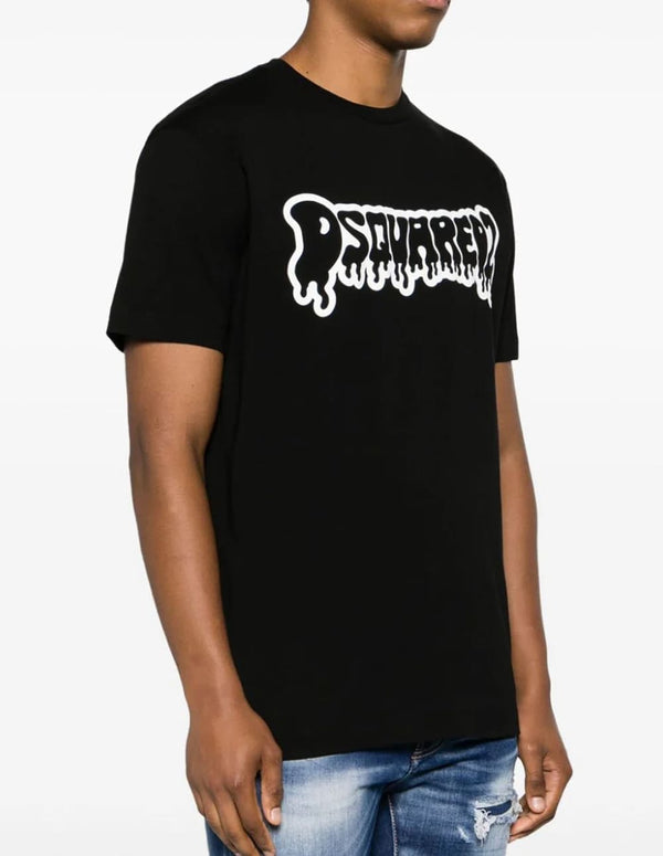 Camiseta Dsquared2 Cool Fit Negra Hombre