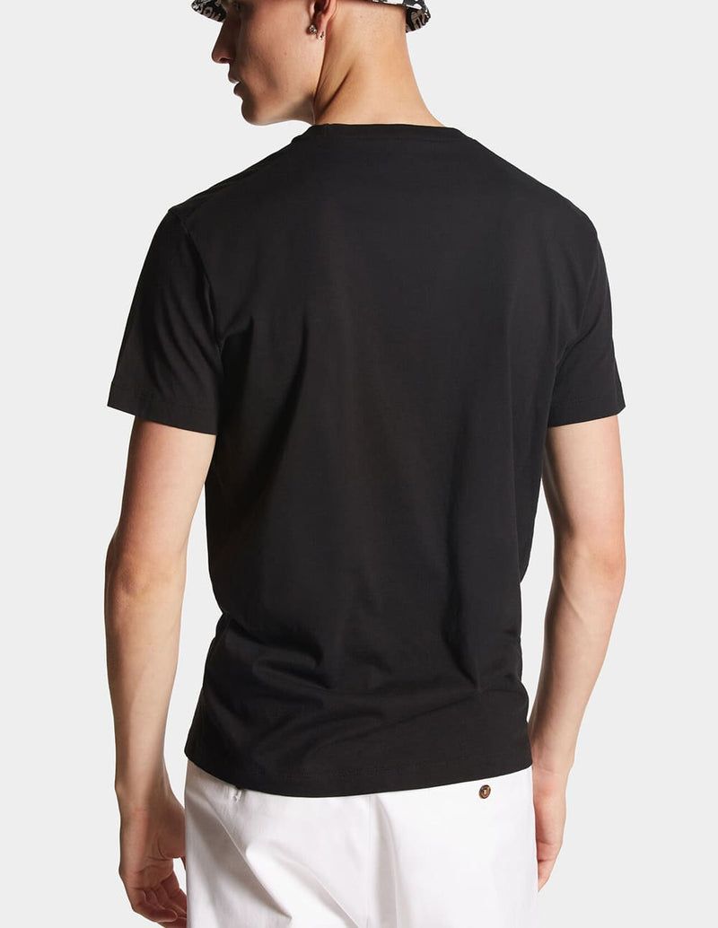 Camiseta Dsquared2 Cool Fit Negra Hombre