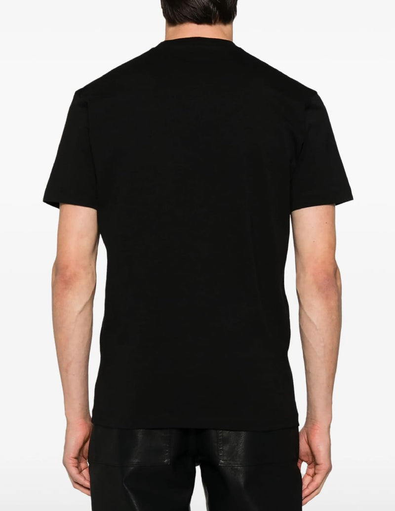 Camiseta Dsquared2 con Logo Negra Hombre