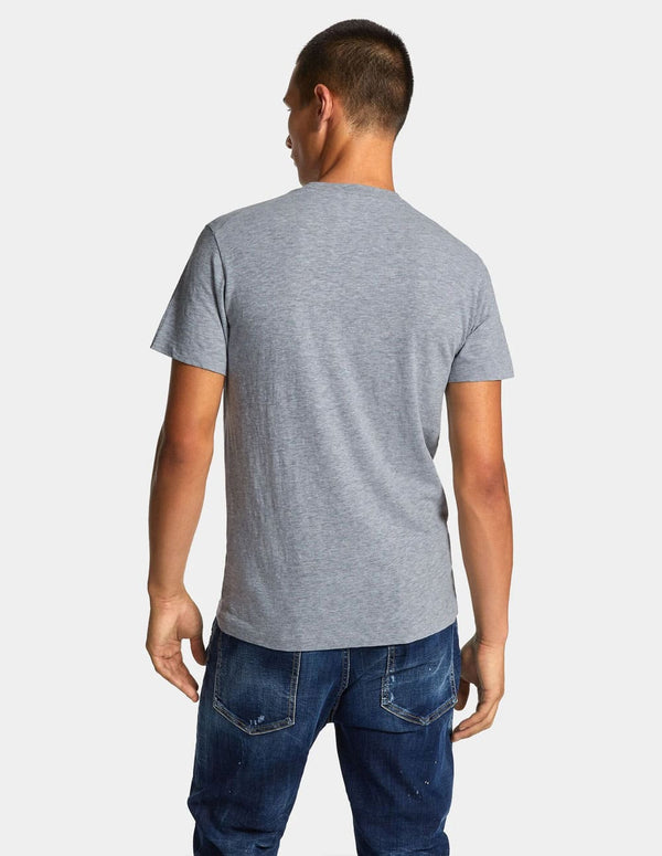 Camiseta Dsquared2 Wash Cool Fit Dsquared2 Bros Gris Hombre