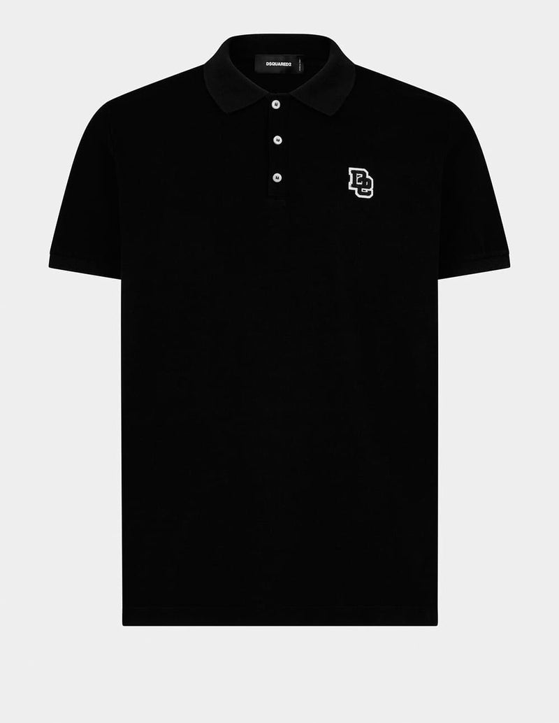 Polo Dsquared2 Tennis Fit Negro Hombre