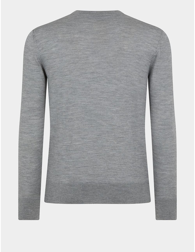 Jersey Dsquared2 Intarsia Gris Hombre