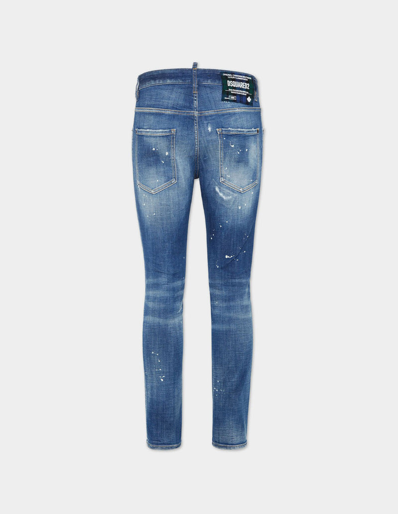 Pantalón Dsquared2 Light Heritage Wash Super Twinky Azul Hombre