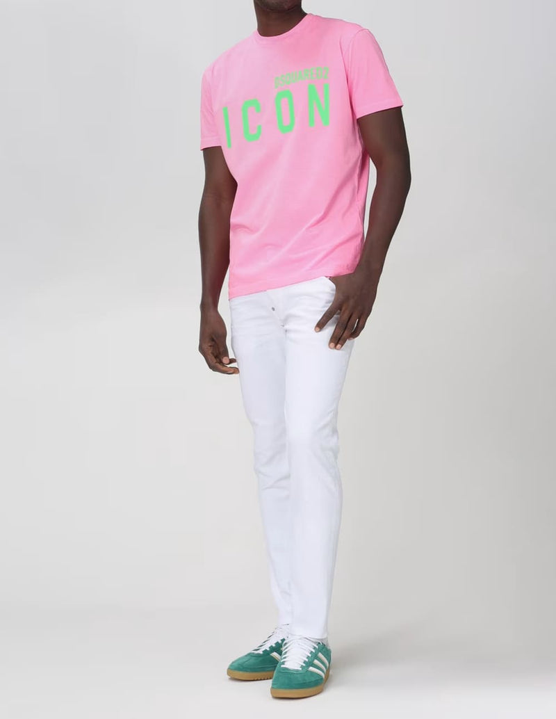 Camiseta Dsquared2 Icon Rosa Hombre