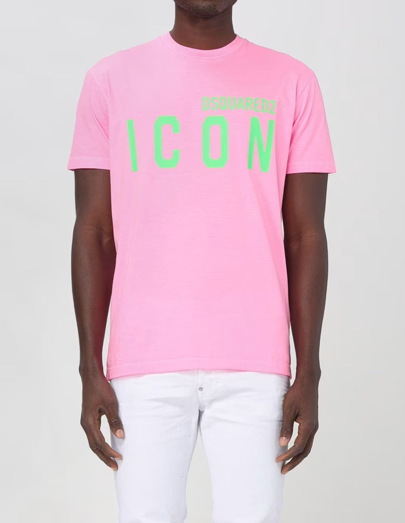 Camiseta Dsquared2 Icon Rosa Hombre