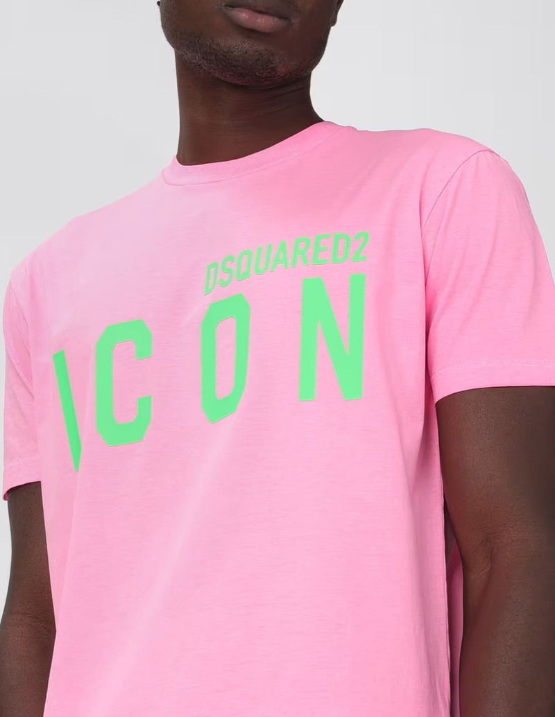 Camiseta Dsquared2 Icon Rosa Hombre