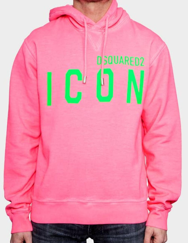 Sudadera con Capucha Dsquared2 Icon Rosa Hombre