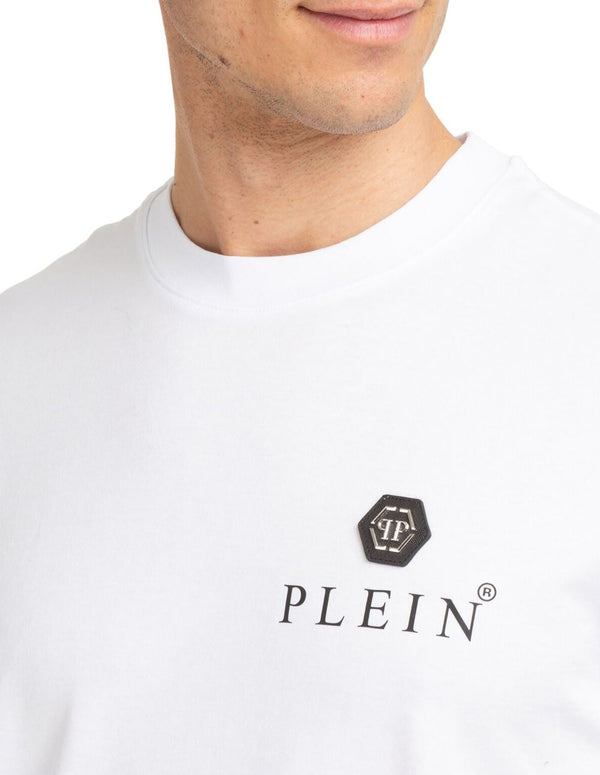 Philipp Plein T-shirt with Logo White Man