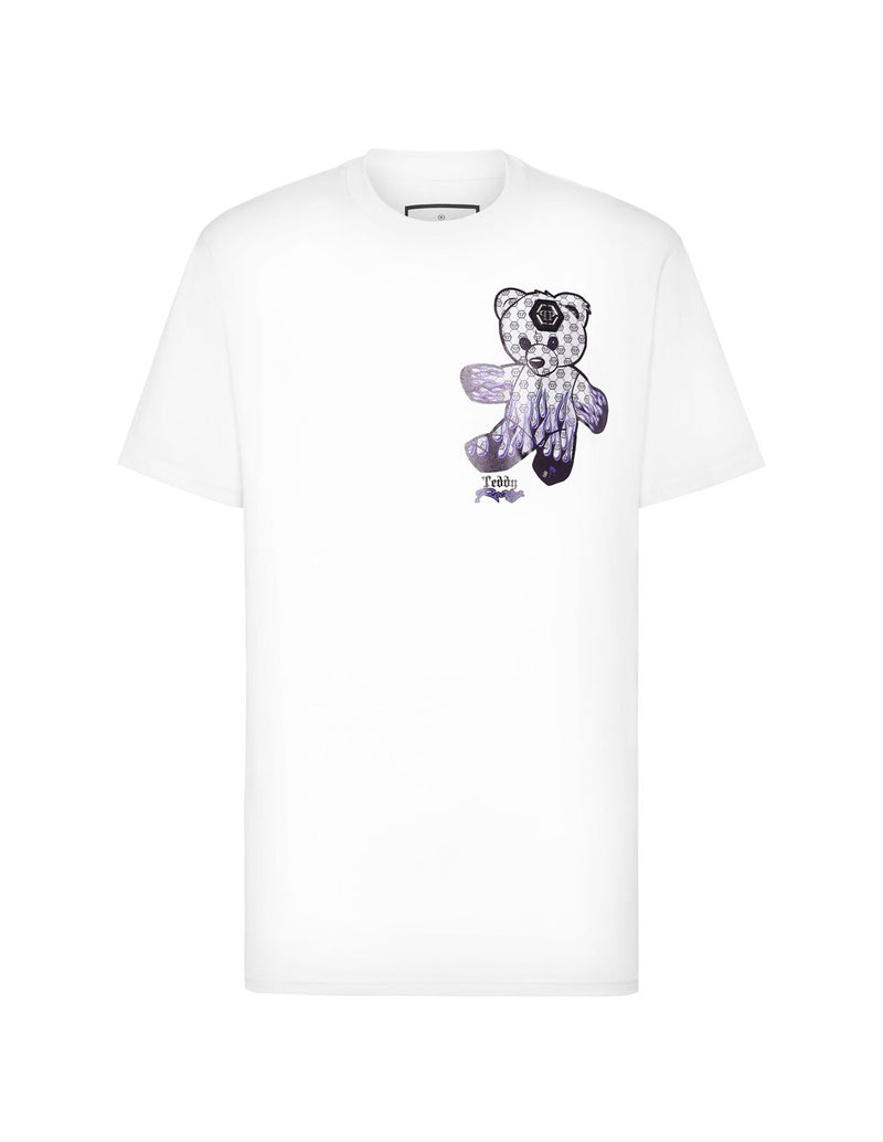 Camiseta Philipp Plein Teddy Bear Blanca Hombre