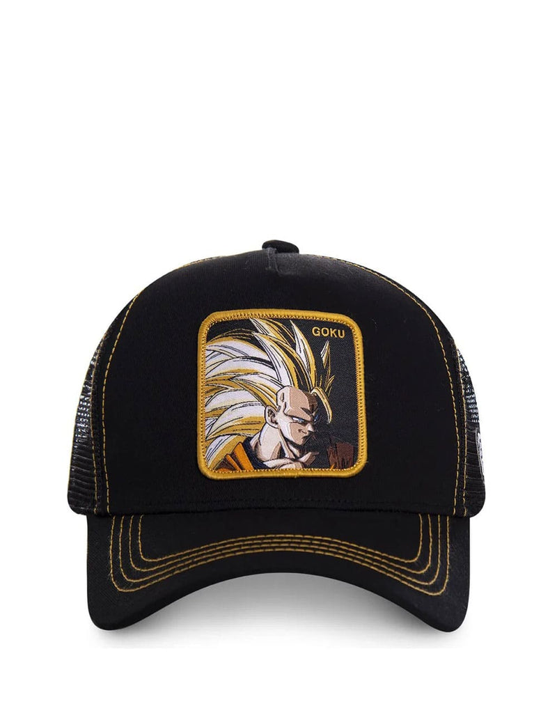 Gorra Capslab Son Goku Super Saiyan Negra Unisex