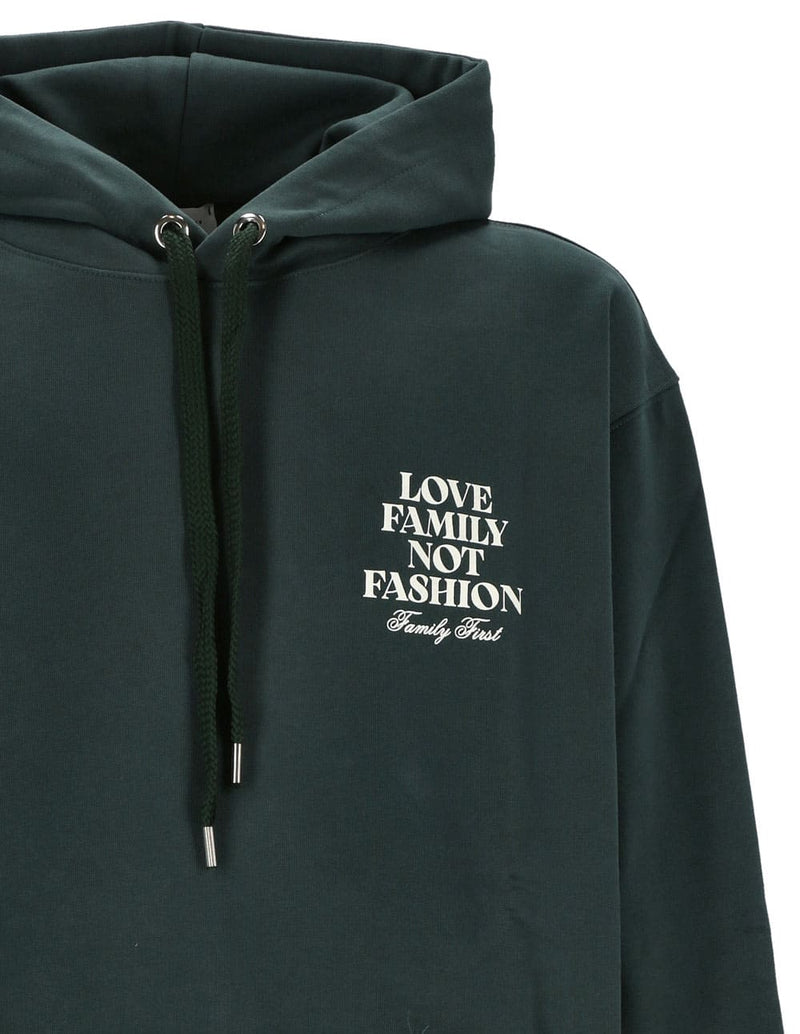 Sudadera con Capucha Family First con Logo Verde Hombre SF2503GR VERD