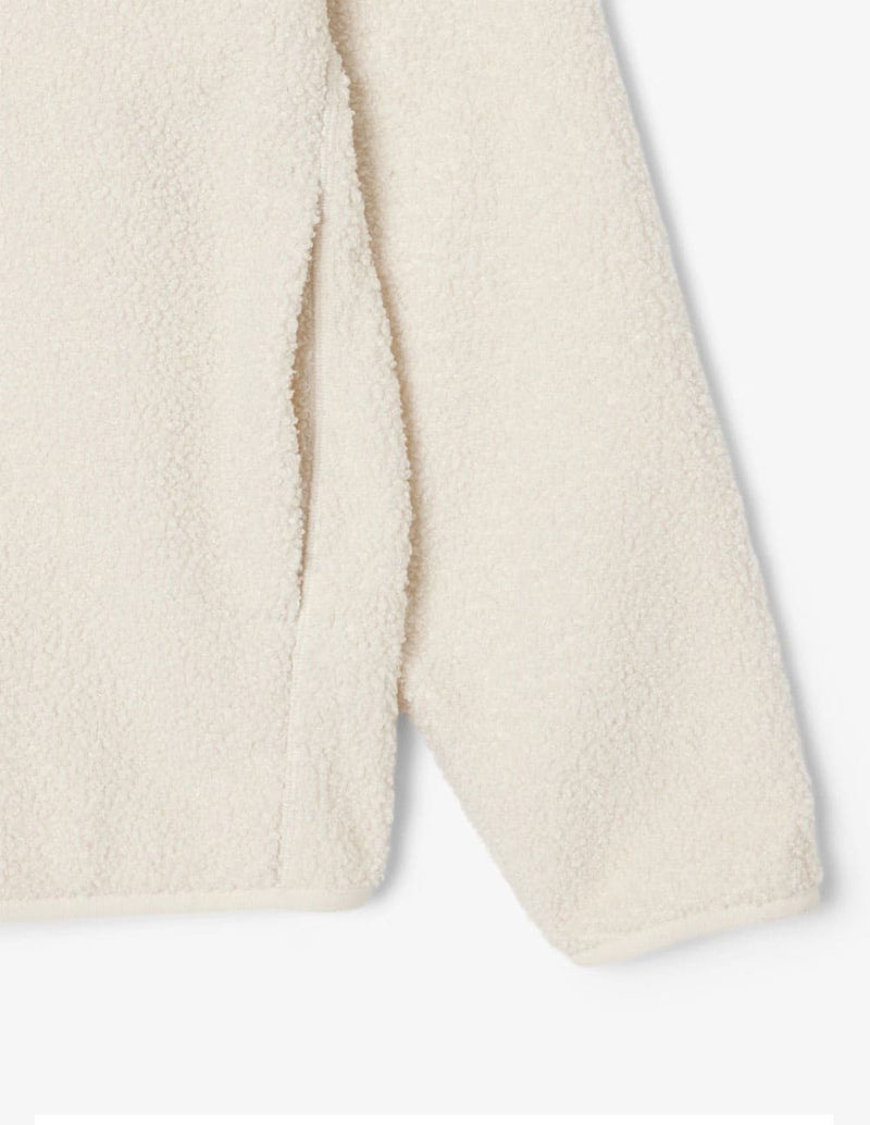 Sudadera Lacoste de Forro Polar Beige Hombre