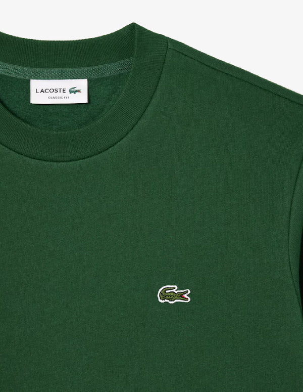 Sudadera Lacoste con Logo Verde Hombre