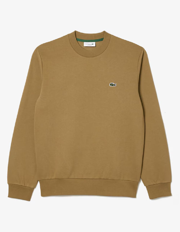 Sudadera Lacoste con Logo Marrón Hombre