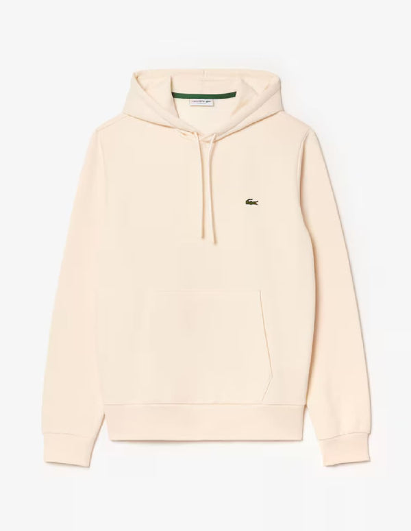 Sudadera con Capucha Lacoste con Logo de Algodón Ecológico Beige Hombre