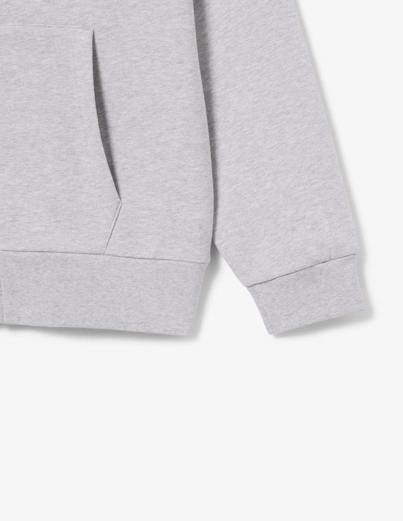 Chaqueta con Capucha Lacoste con Logo Gris Hombre