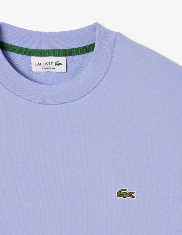Sudadera Lacoste con Logo Morada Hombre