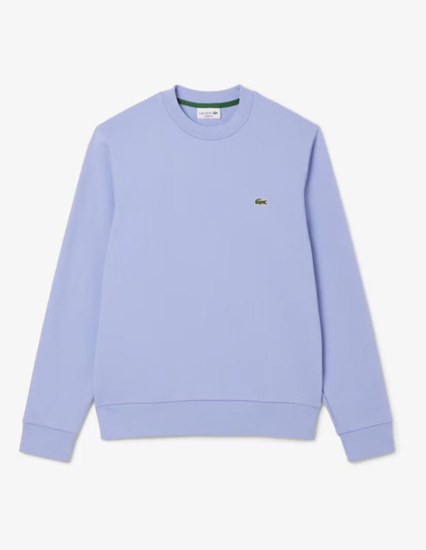 Sudadera Lacoste con Logo Morada Hombre