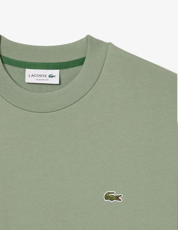 Sudadera Lacoste con Logo Verde Hombre