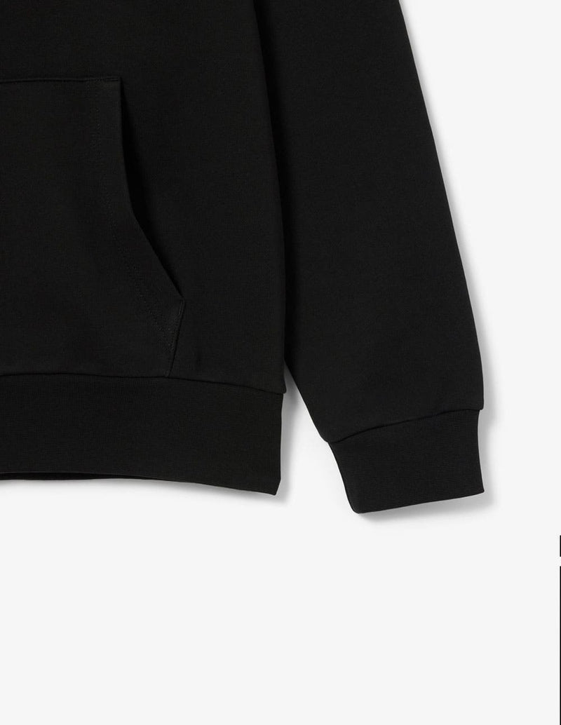 Chaqueta Polar Lacoste con Logo Negra Hombre