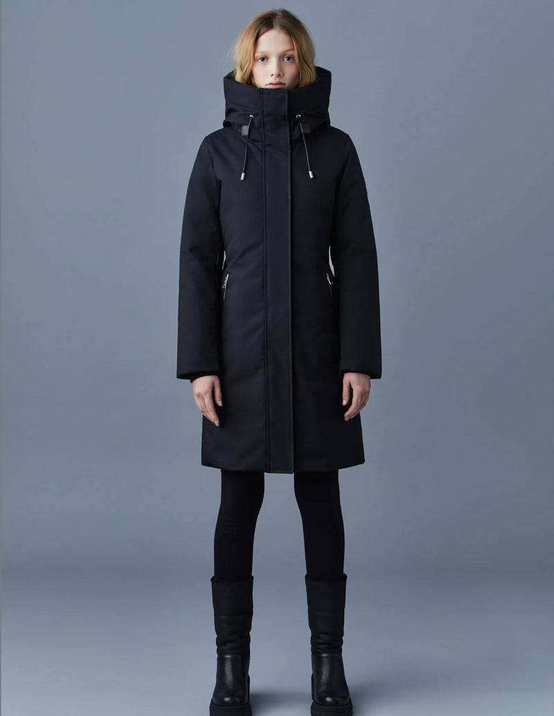 Parka MACKAGE Shiloh Negra Mujer